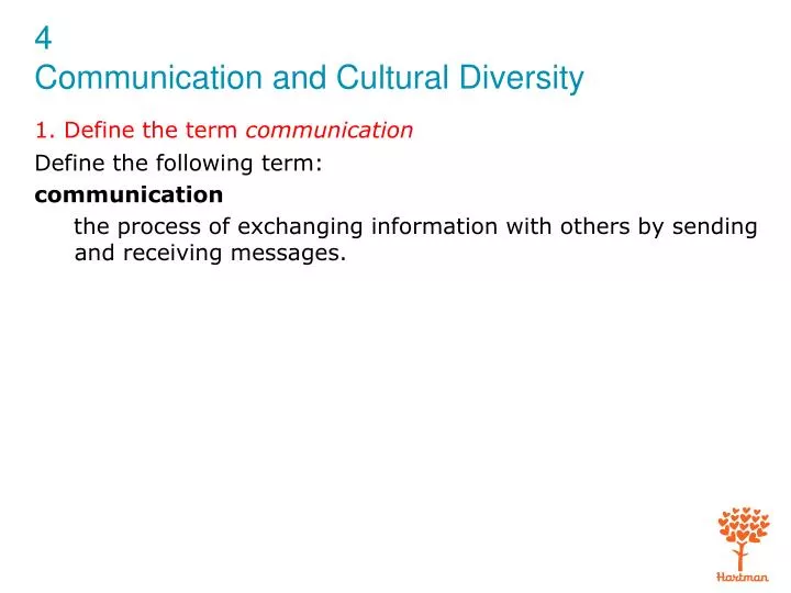 1 define the term communication n.
