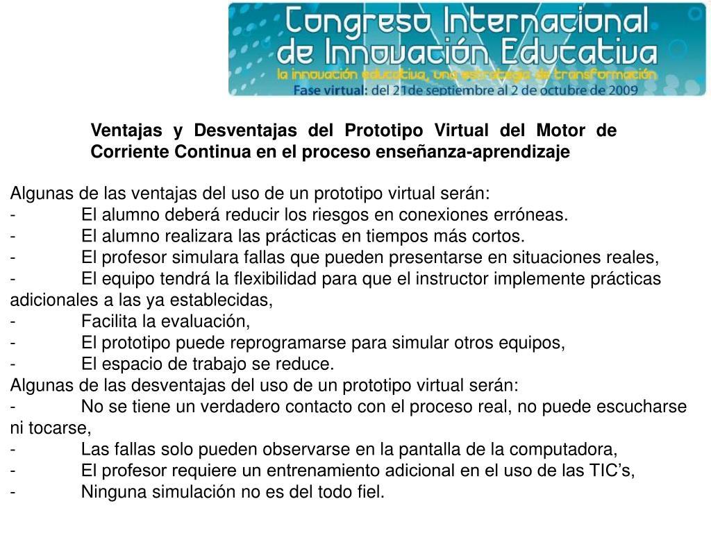 Ventajas y desventajas de motores de corriente continua