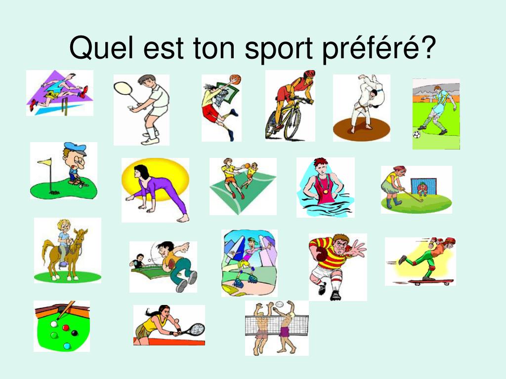 PPT - Quel sport fais tu? PowerPoint Presentation, free download -  ID:5195707