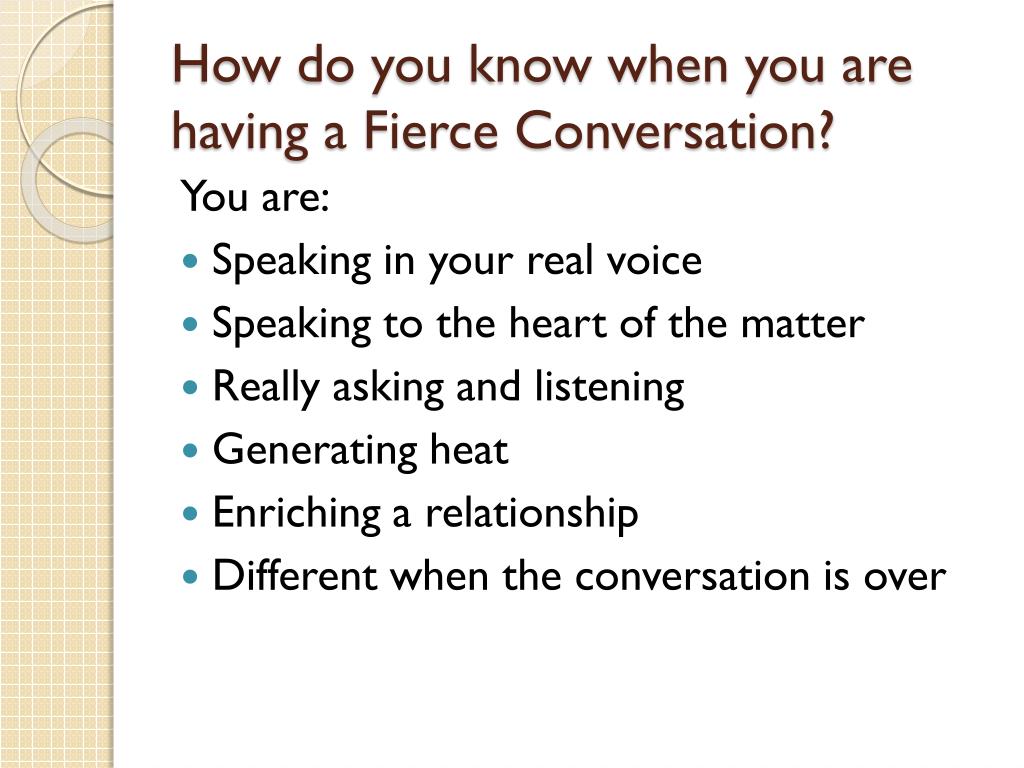 PPT to Fierce Conversations PowerPoint Presentation, free PPT to Fierce Conversations PowerPoint Presentation, free