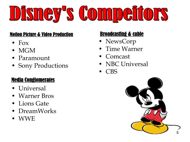 PPT Summary of The Walt Disney Company PowerPoint Presentation ID