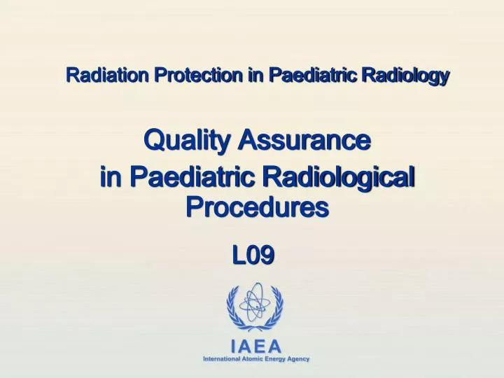 quality assurance in radiologic technology quality assurance in radiologic technology