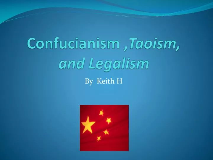 Taoism Vs Confucianism