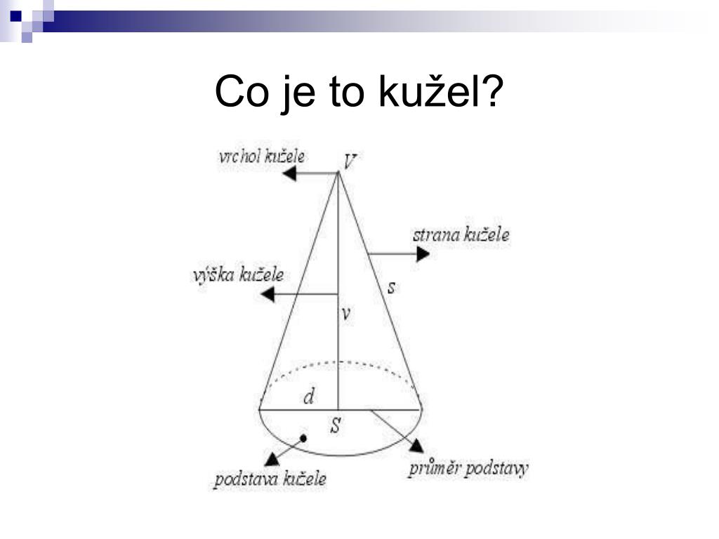 PPT - kužel PowerPoint Presentation, free download - ID:5200567