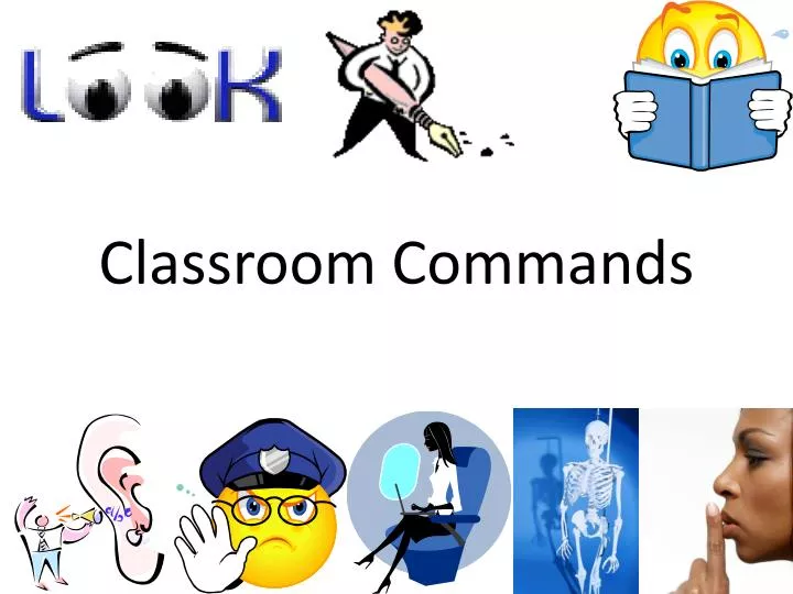 PPT Classroom Commands PowerPoint Presentation, free download ID