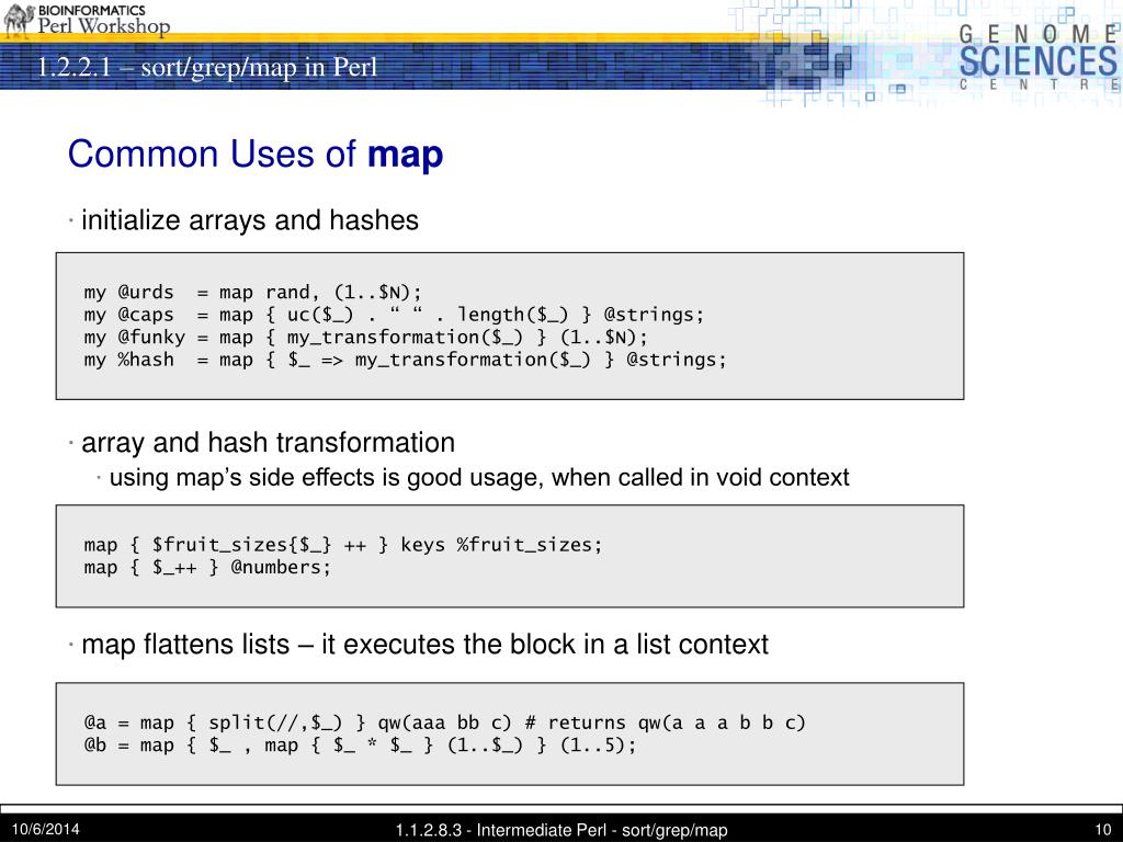 PPT - 1.2.2.1.1 Perl’s sort/grep/map PowerPoint Presentation, free download - ID:5204389