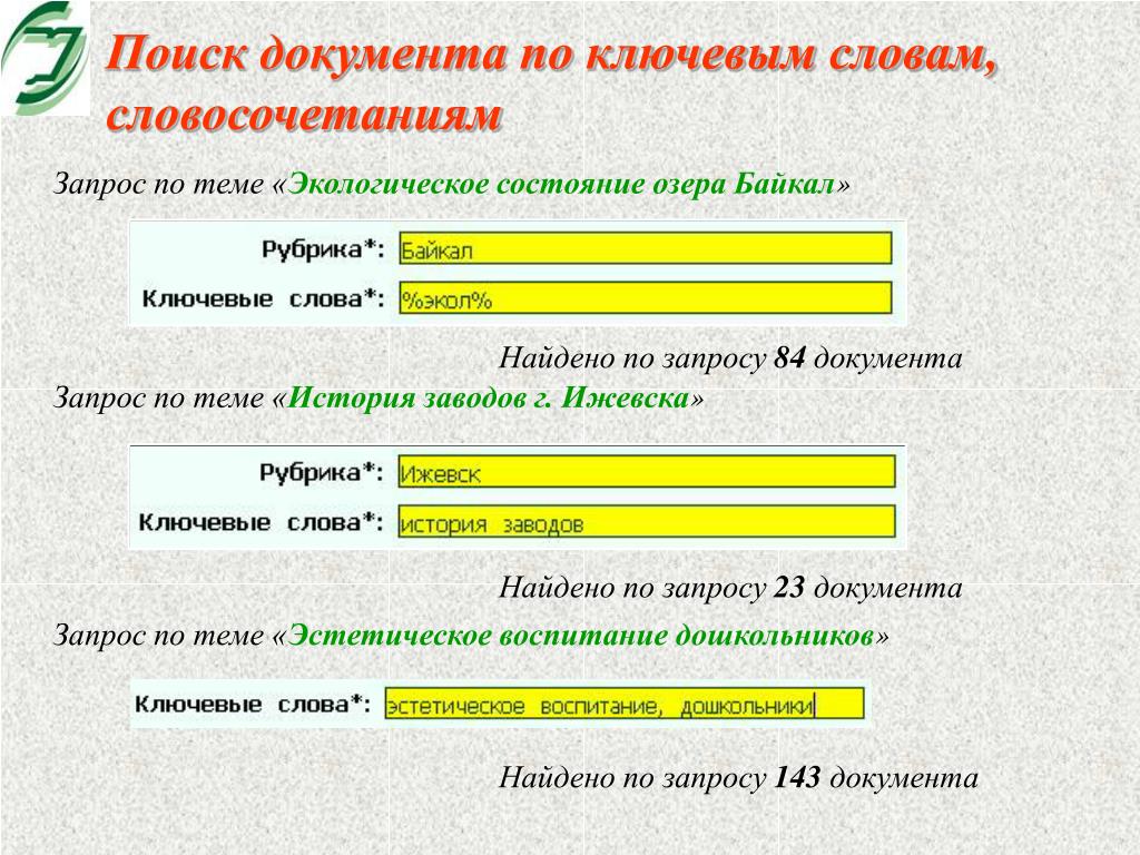 Запишите ключевые слова вашего рассказа