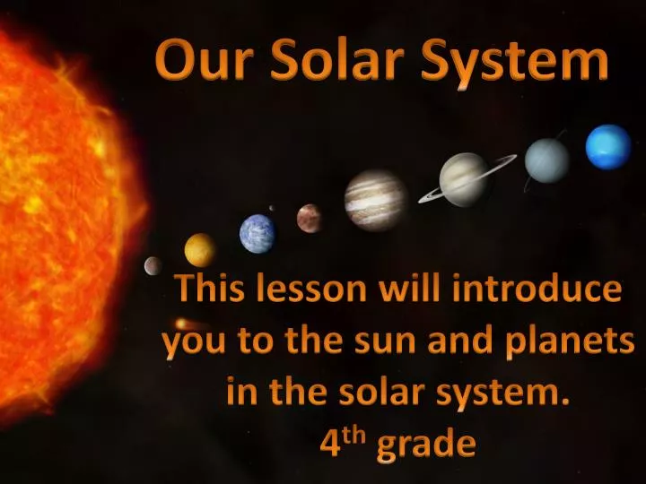 solar system presentation pdf free download