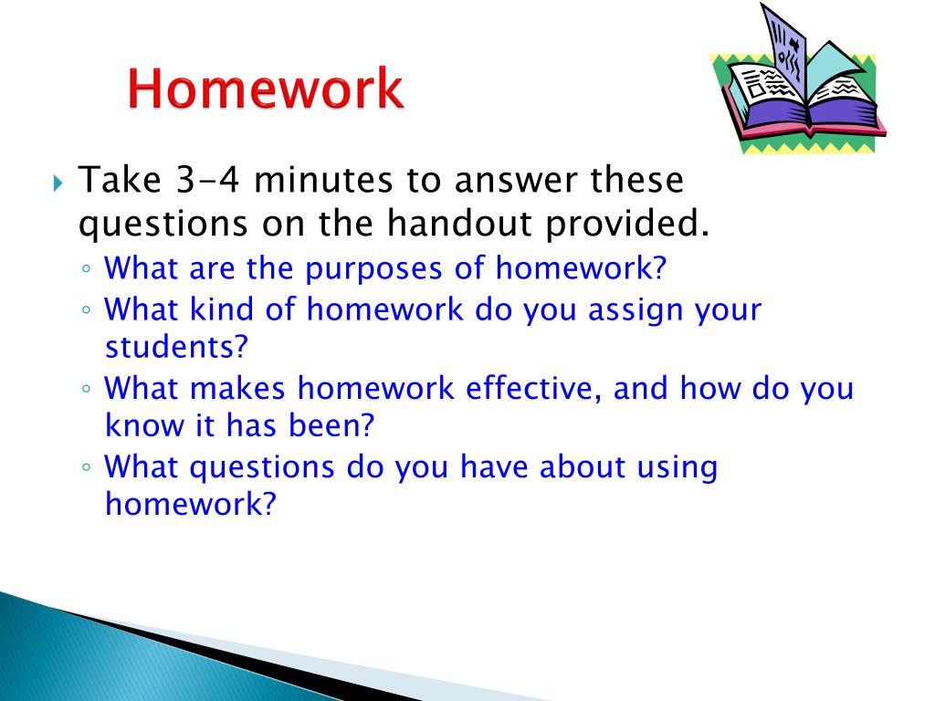 teaching method homework