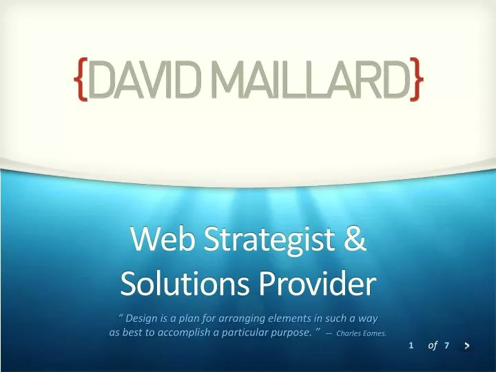 web strategist solutions provider n.