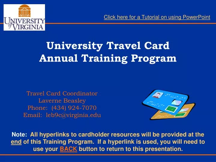 uni travel card