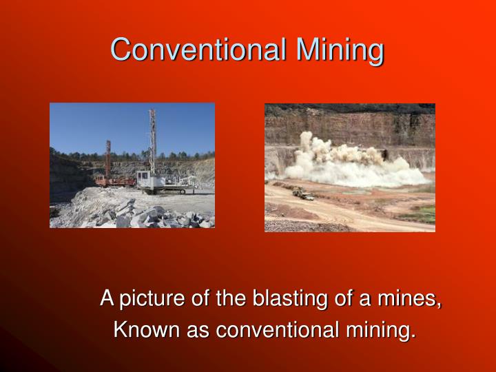 Conventional Mining : Underground Coal Mining Methods and Their Impact ...