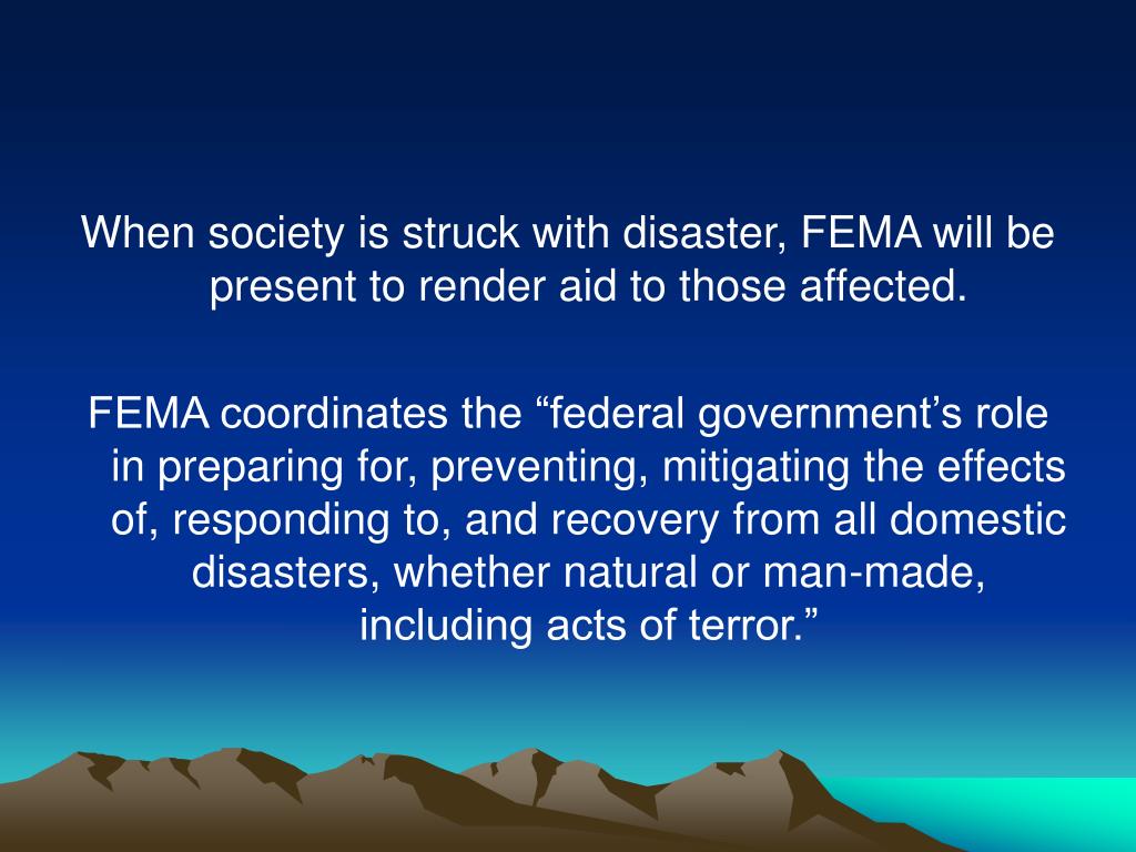 fema emergency preparedness powerpoint presentation