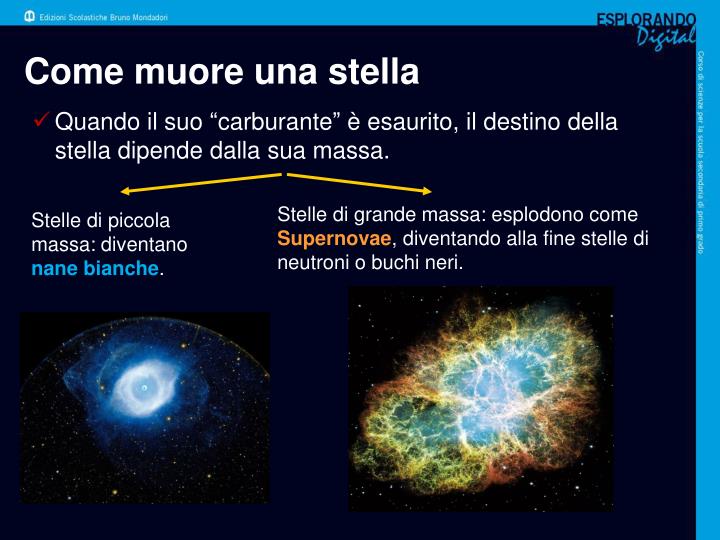 Come Nasce E Muore Una Stella
