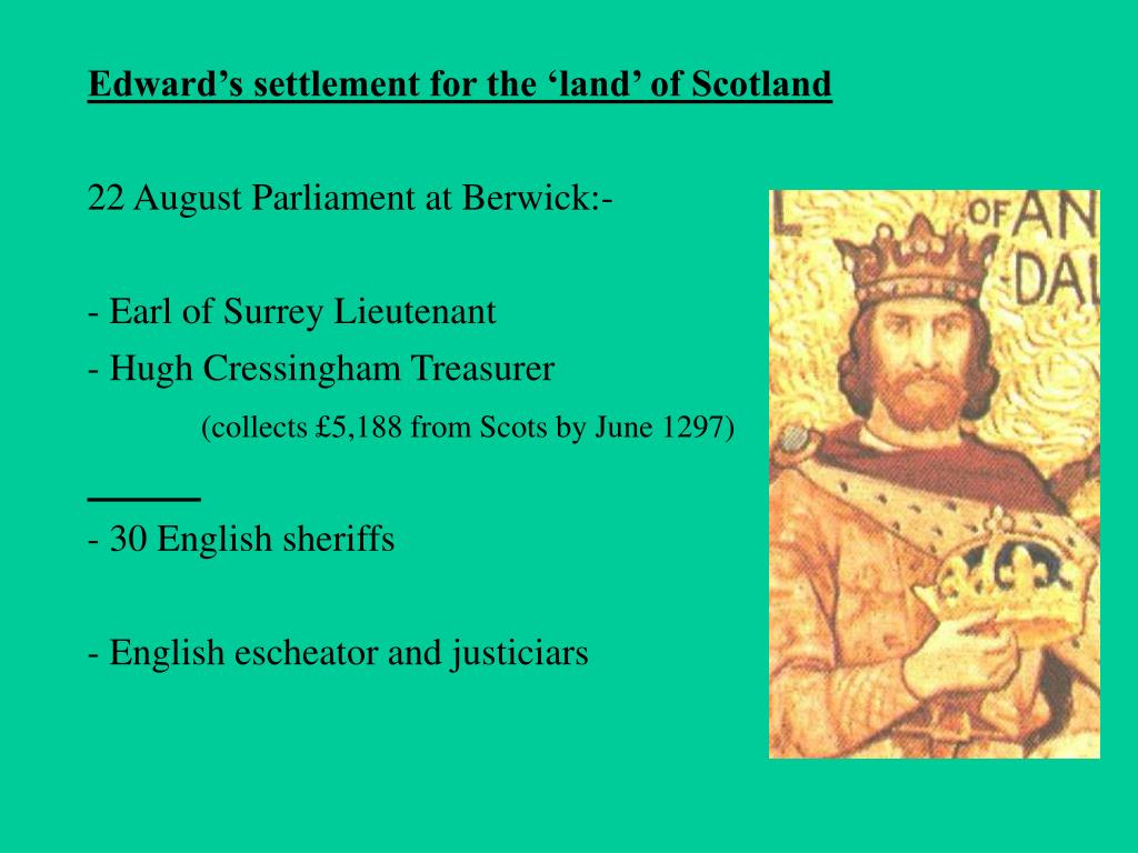 PPT - 29 Nov 1292 - John inaugurated by Englishmen 26 Nov 1292 - homage ...