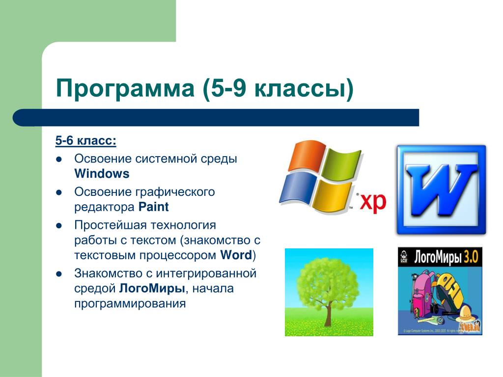 Программа пять. Освоение Windows. Системная среда Windows. Системная среда Windows презентация. Тест по информатике освоение Windows.