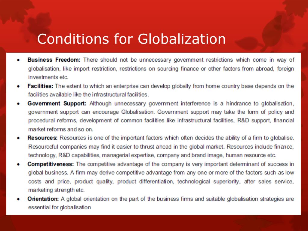 PPT - Globalization PowerPoint Presentation, free download - ID:5228745