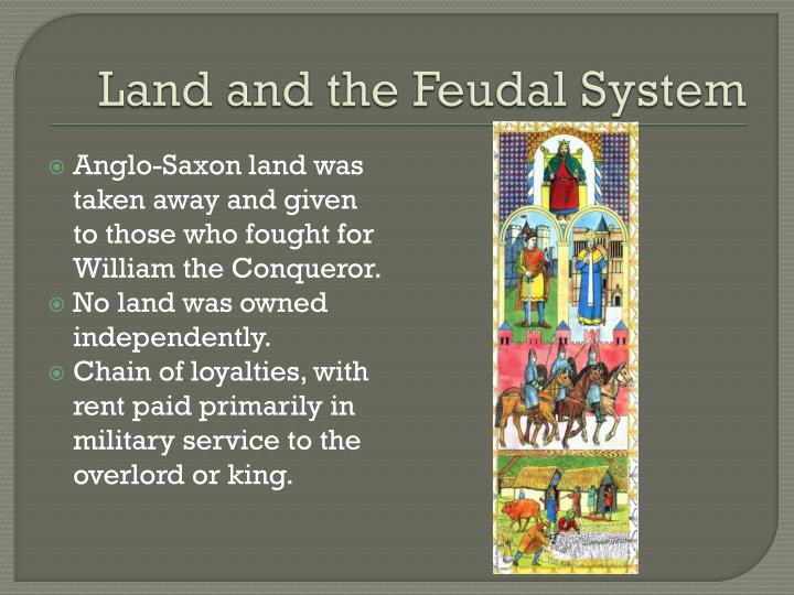 the feudal kingdoms of england