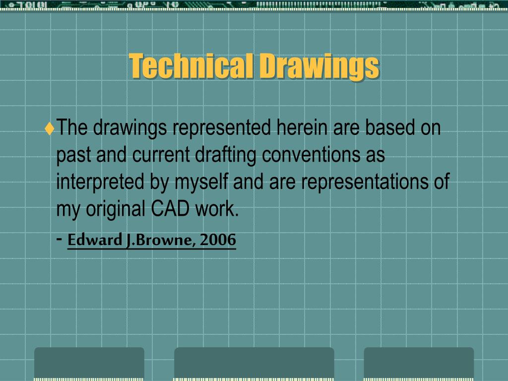 PPT Technical Drawings PowerPoint Presentation, free download ID