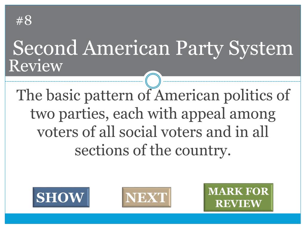 assignment 14 test the american party system