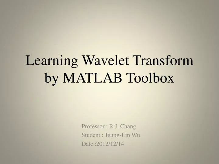 wavelet matlab code download wavelet matlab code download