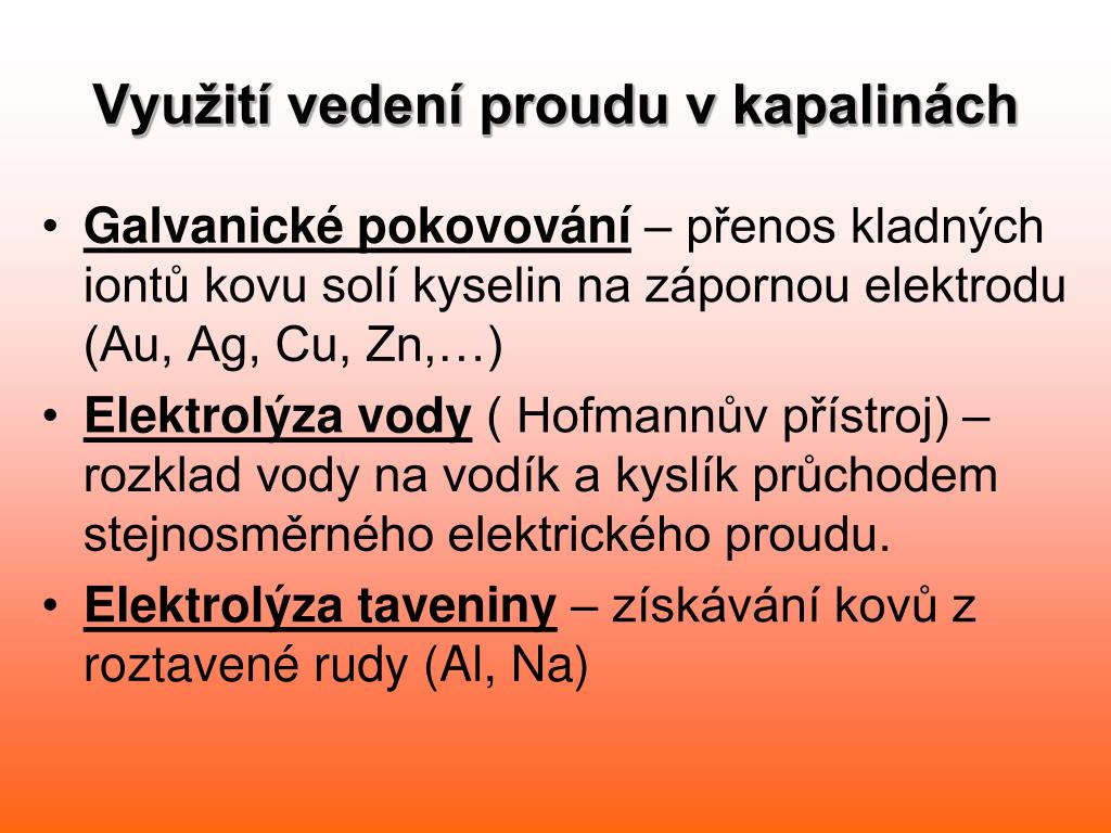 PPT - Vedení elektrického proudu PowerPoint Presentation, free download -  ID:5233017