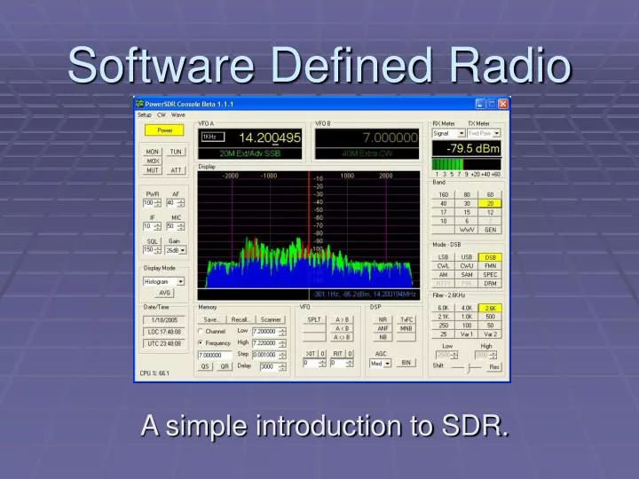PPT - Software Defined Radio PowerPoint Presentation, free download -  ID:5234819
