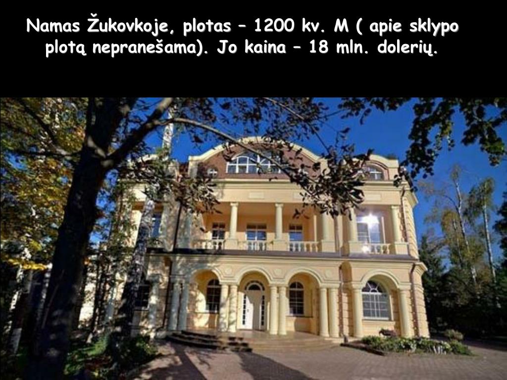 Дом Маликова На Рублевке Фото