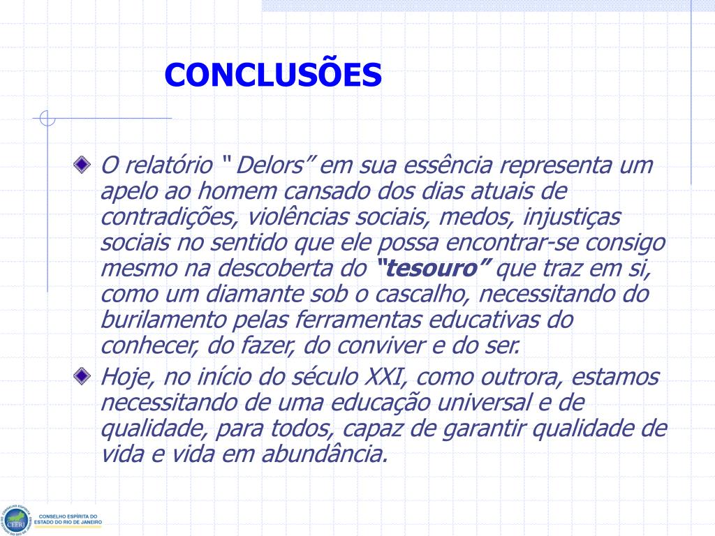 PPT - CONCEITOS BÁSICOS DO PROCESSO EDUCATIVO E OS 4 PILARES DA ...