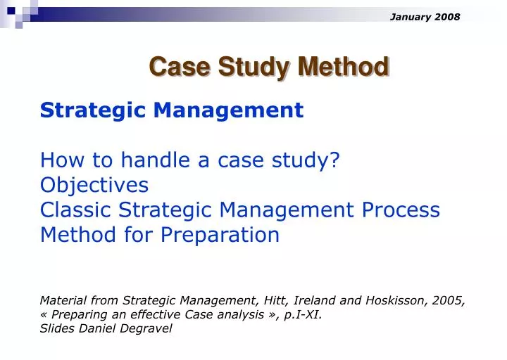 ppt on case study method