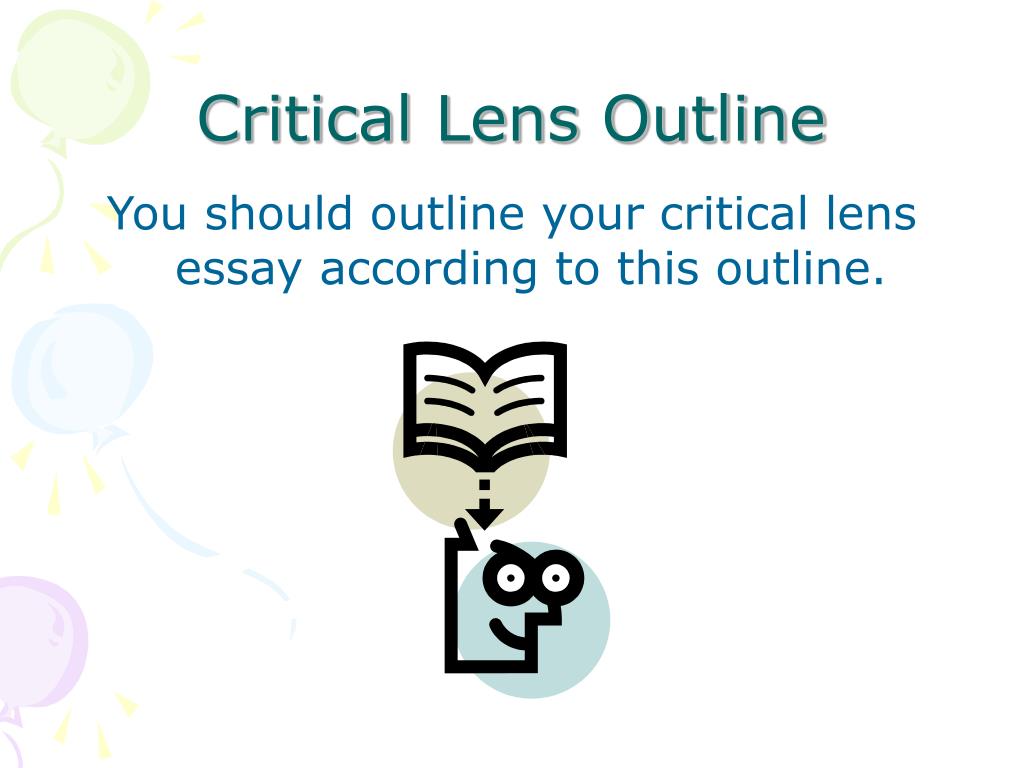 critical lens essay format