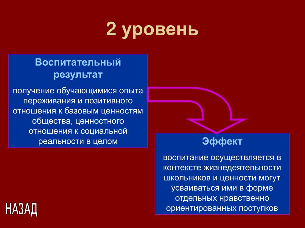 Формы социальной реальности. Уровни воспитательных результатов социально ценностных отношений. 2 Уровень воспитательных результатов пример. Переживания и позитивного отношения к базовым ценностям общества. Уровни социальной реальности.