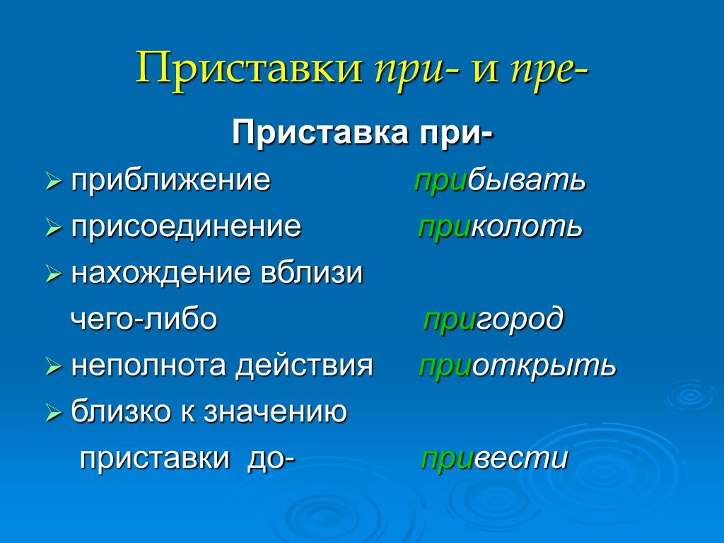 Вблизи приставка. Приставка при приближение. Приставка при нахождение вблизи. Приставки пре при прибывать. Нахождение вблизи чего либо приставка при.