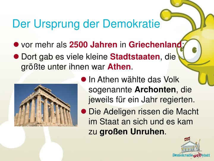 Ursprung Der Demokratie Ursprung Der Demokratie