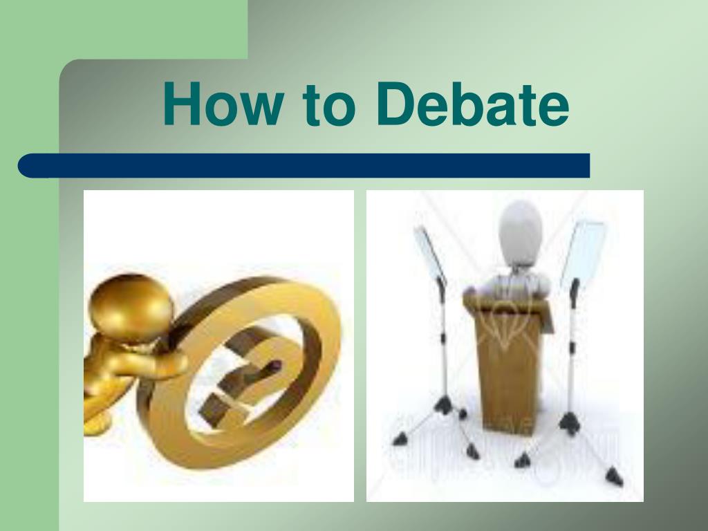 how to make a debate presentation