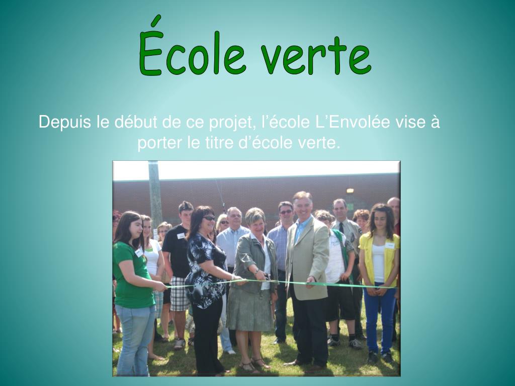 PPT  Projet vert PowerPoint Presentation, free download  ID5243817