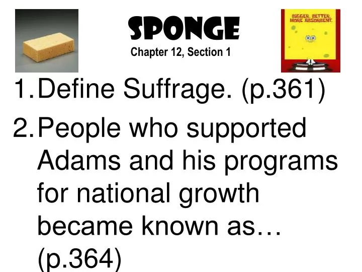sponge n.