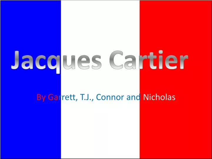 jacques cartier france flag