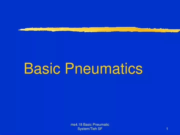 basic pneumatics n.