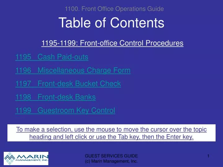 Ppt Table Of Contents Powerpoint Presentation Free Download