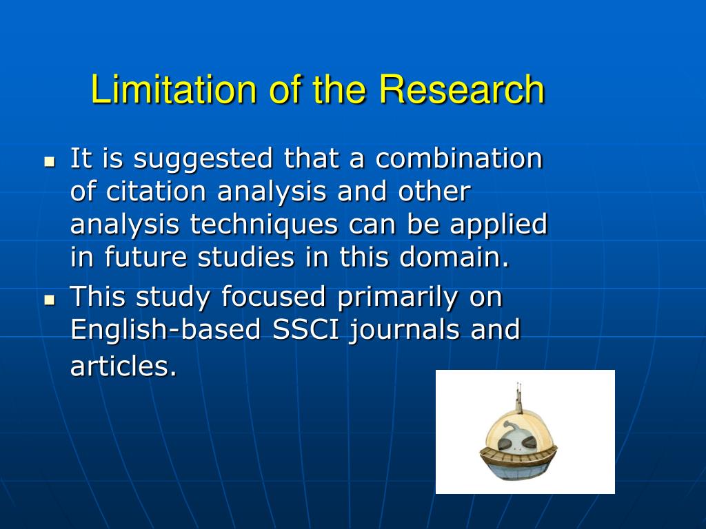 limitations in research methodology