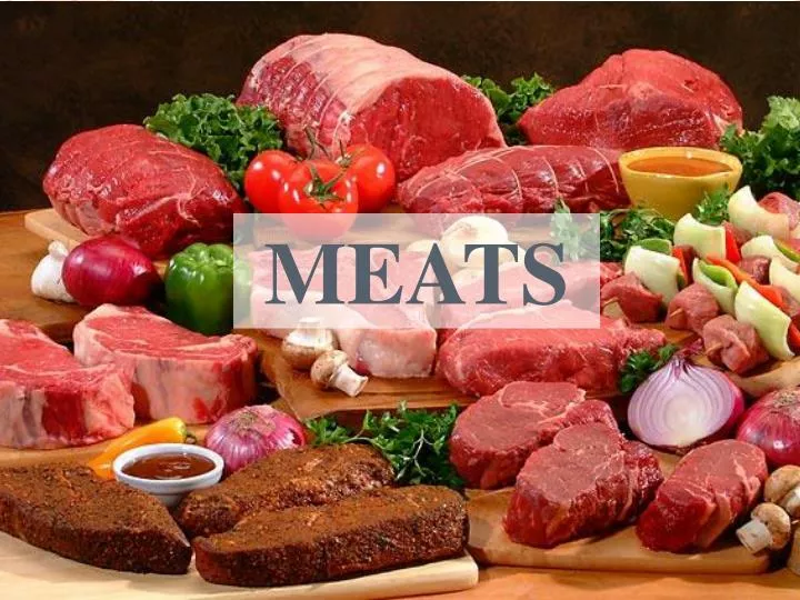 Ppt Meats Powerpoint Presentation Free Download Id 5251805
