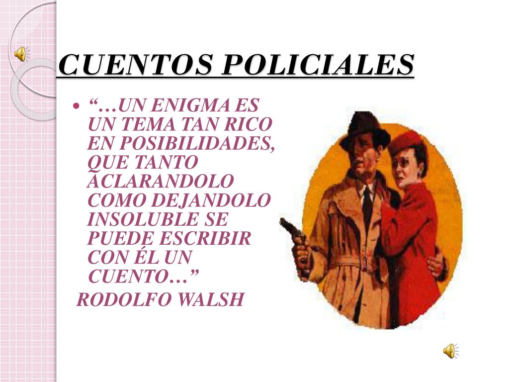 PPT - CUENTOS POLICIALES PowerPoint Presentation, free download - ID:5254420