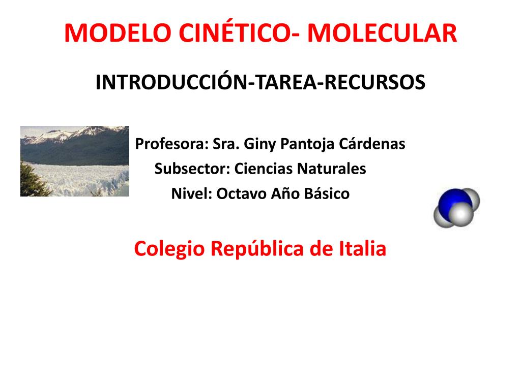 PPT - MODELO CINÉTICO- MOLECULAR PowerPoint Presentation, free download -  ID:5254512