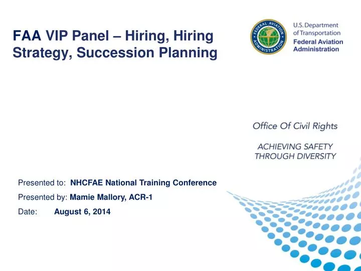 faa vip panel hiring hiring strategy succession planning n.