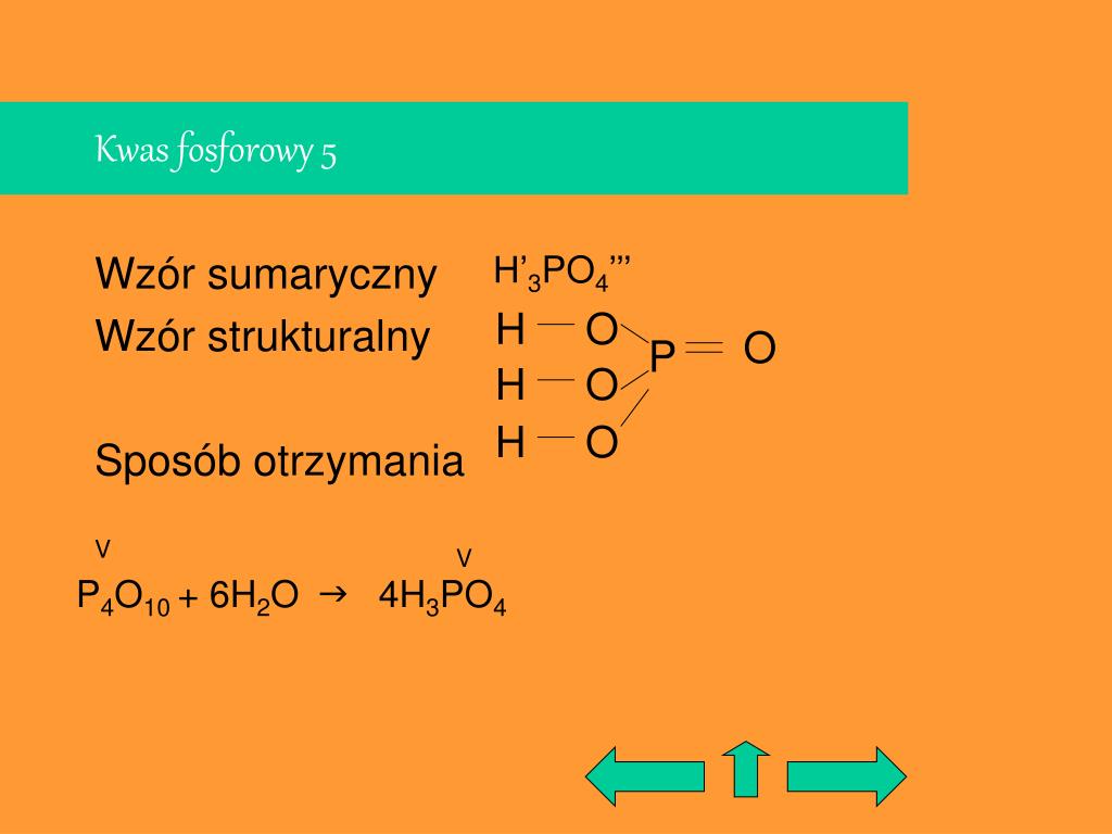 Kwas Fosforowy 5 Wzór Sumaryczny PPT - KWASY PowerPoint Presentation, free download - ID:5256915