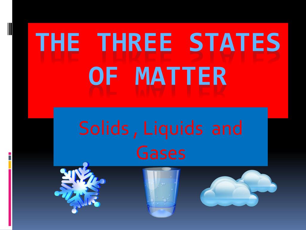 Ppt The Three States Of Matter Powerpoint Presentation Free Download