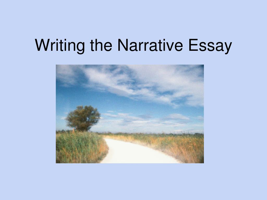 how to write narrative essay ppt