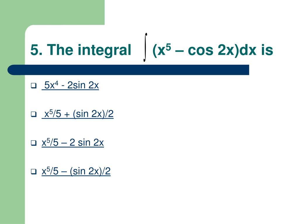 Интеграл sin 4 x 3