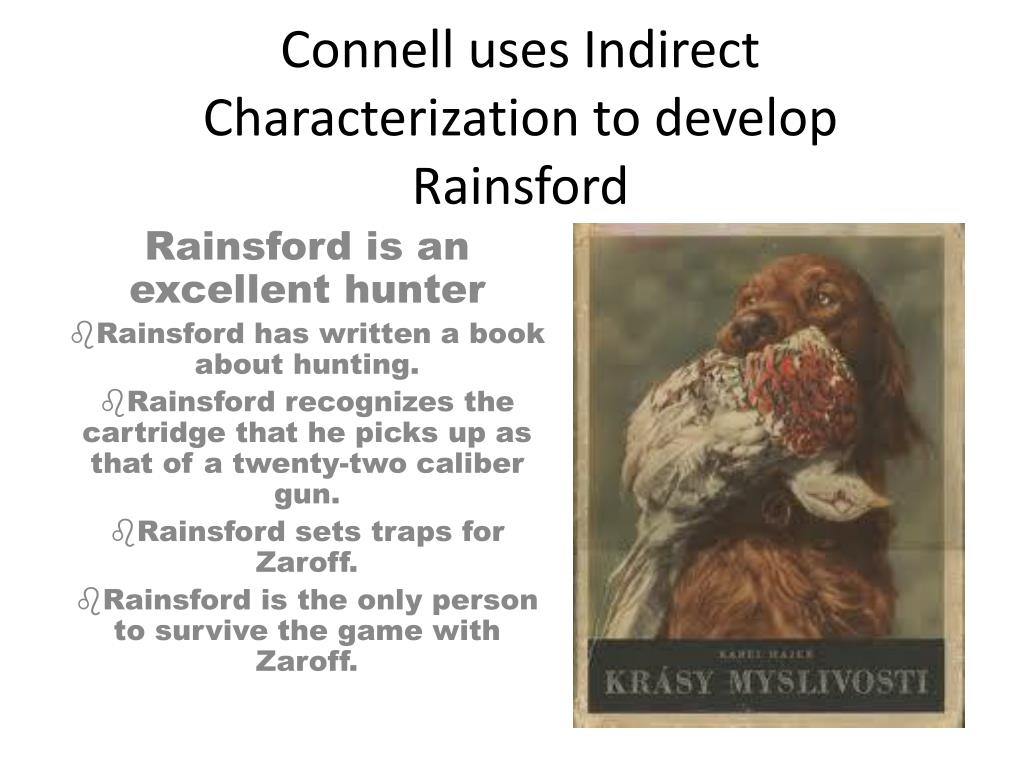 The Most Dangerous Game Rainsford Character Traits